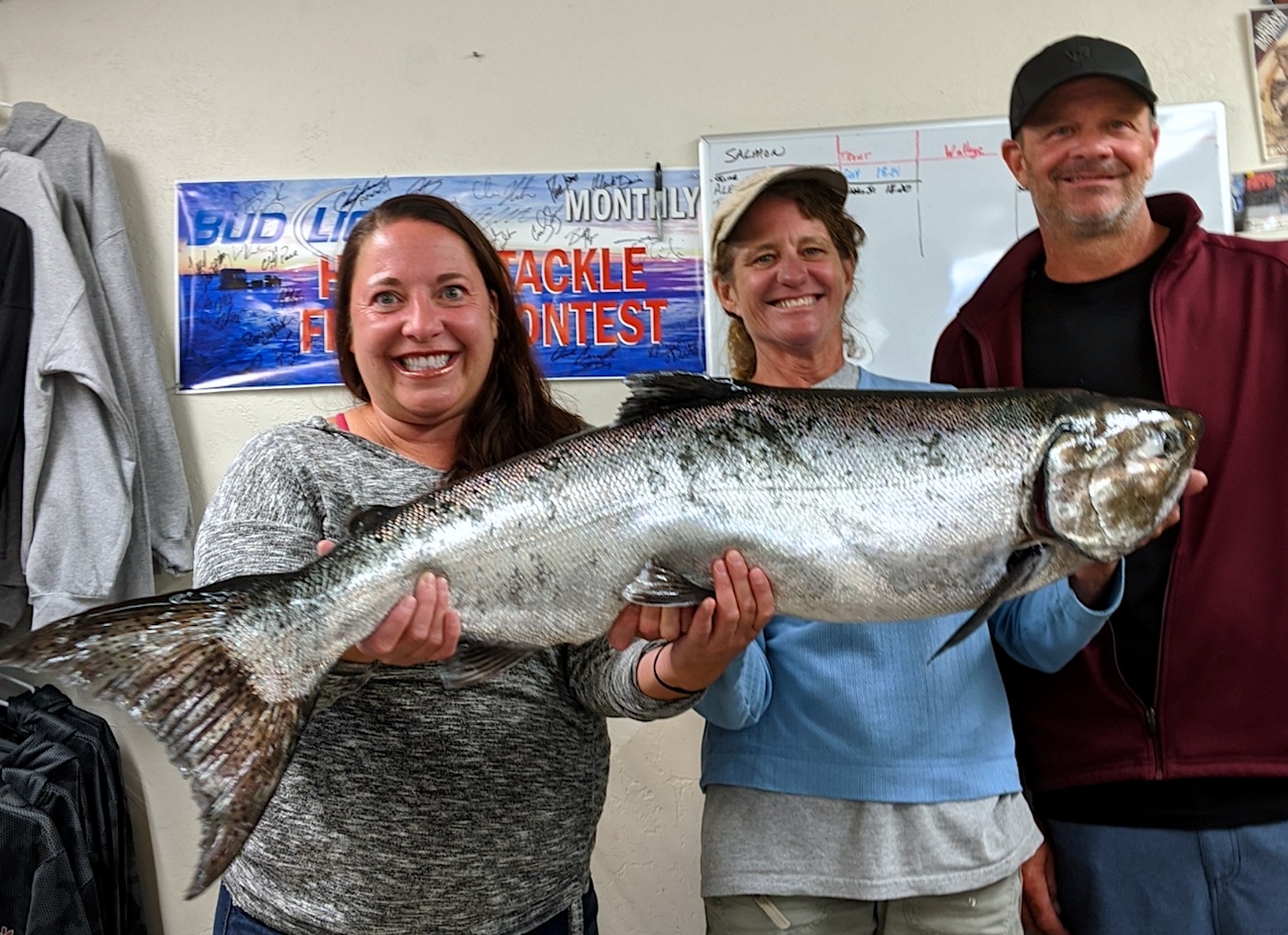 Day 4 of K/D Salmon Tournament Sees new Additions to the Top 5