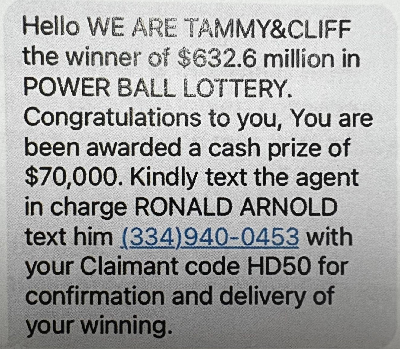 DATCP Lottery Scams are “Circulating in Great Volume” in Wisconsin Seehafer News